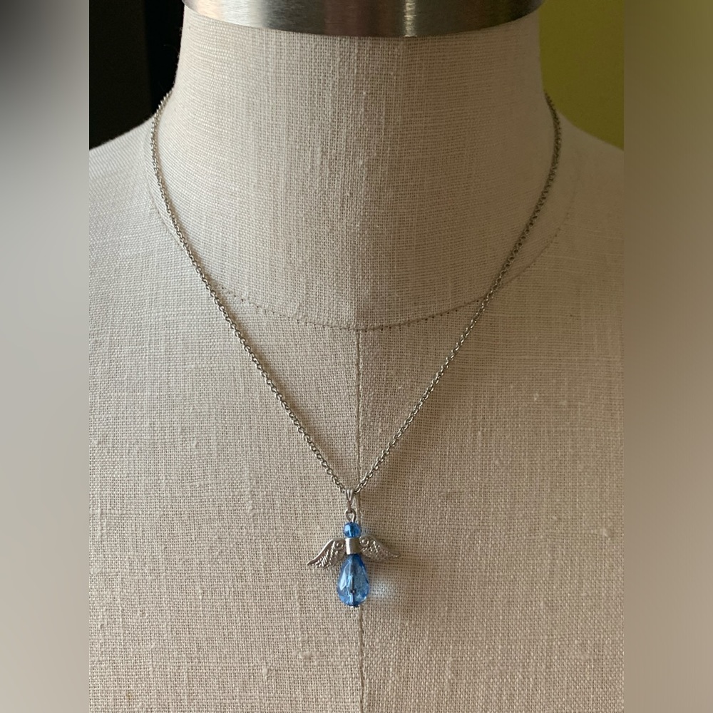 Angel Pendant Necklace.